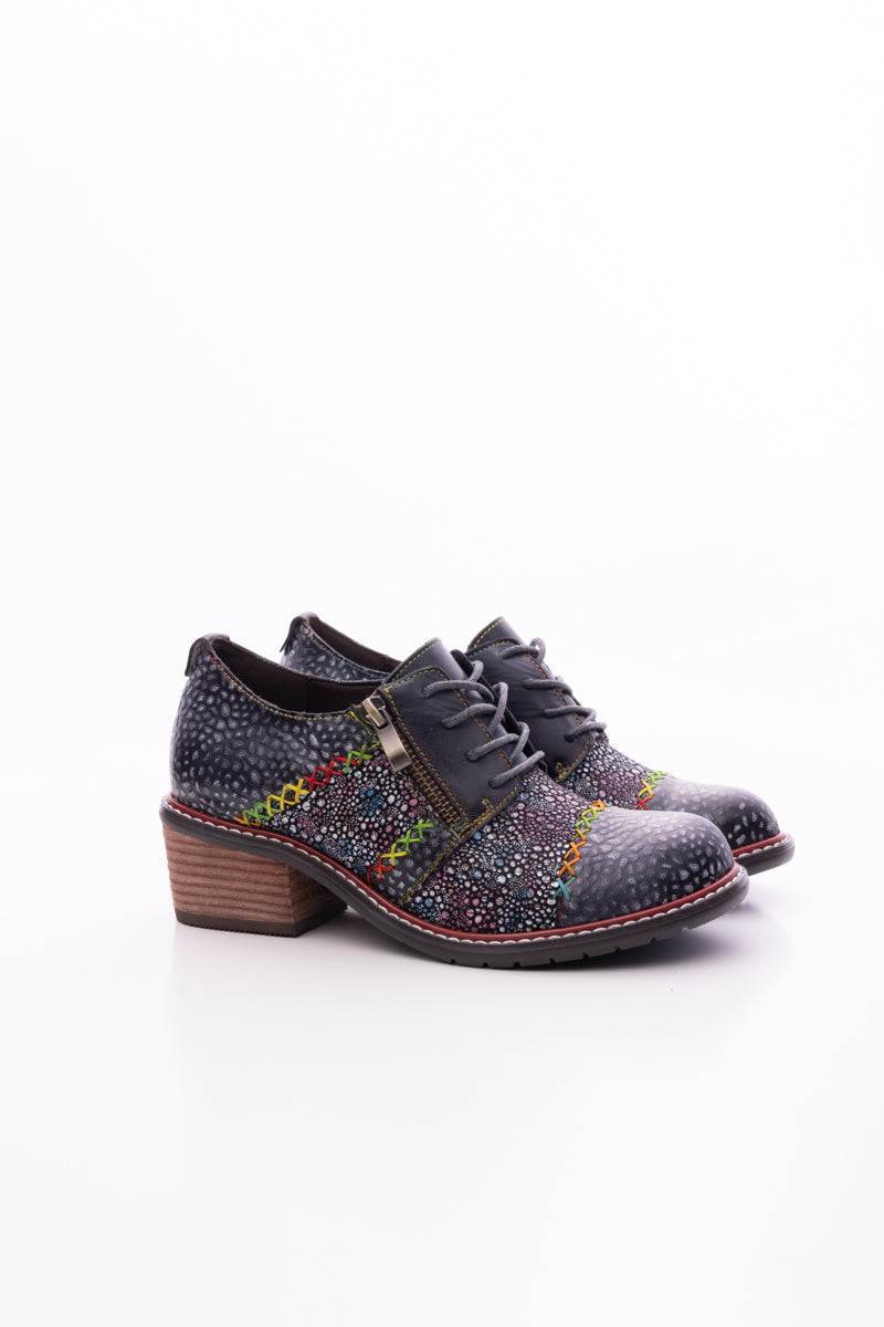 Vicconfy | JOCELYNN GALAXY LEATHER OXFORD