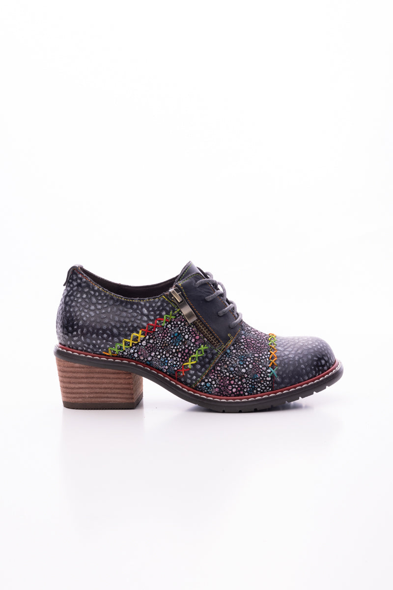 Vicconfy | JOCELYNN GALAXY LEATHER OXFORD
