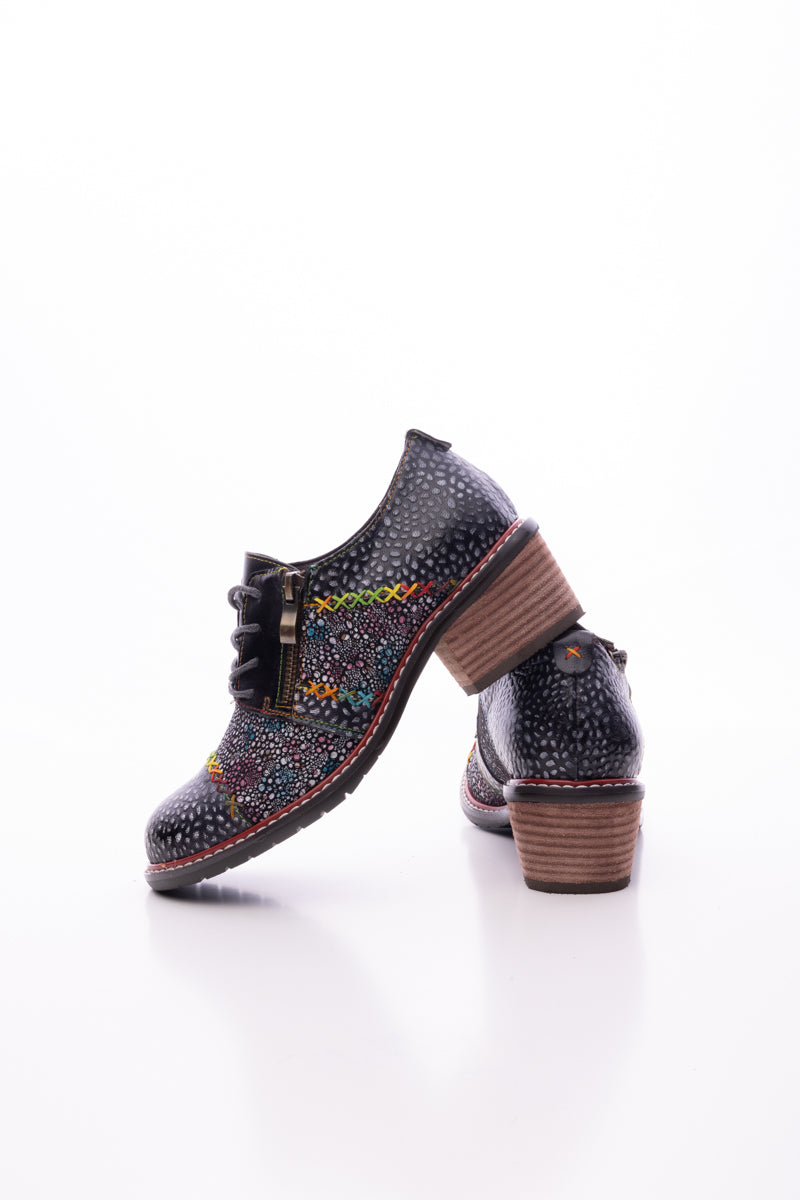 Vicconfy | JOCELYNN GALAXY LEATHER OXFORD