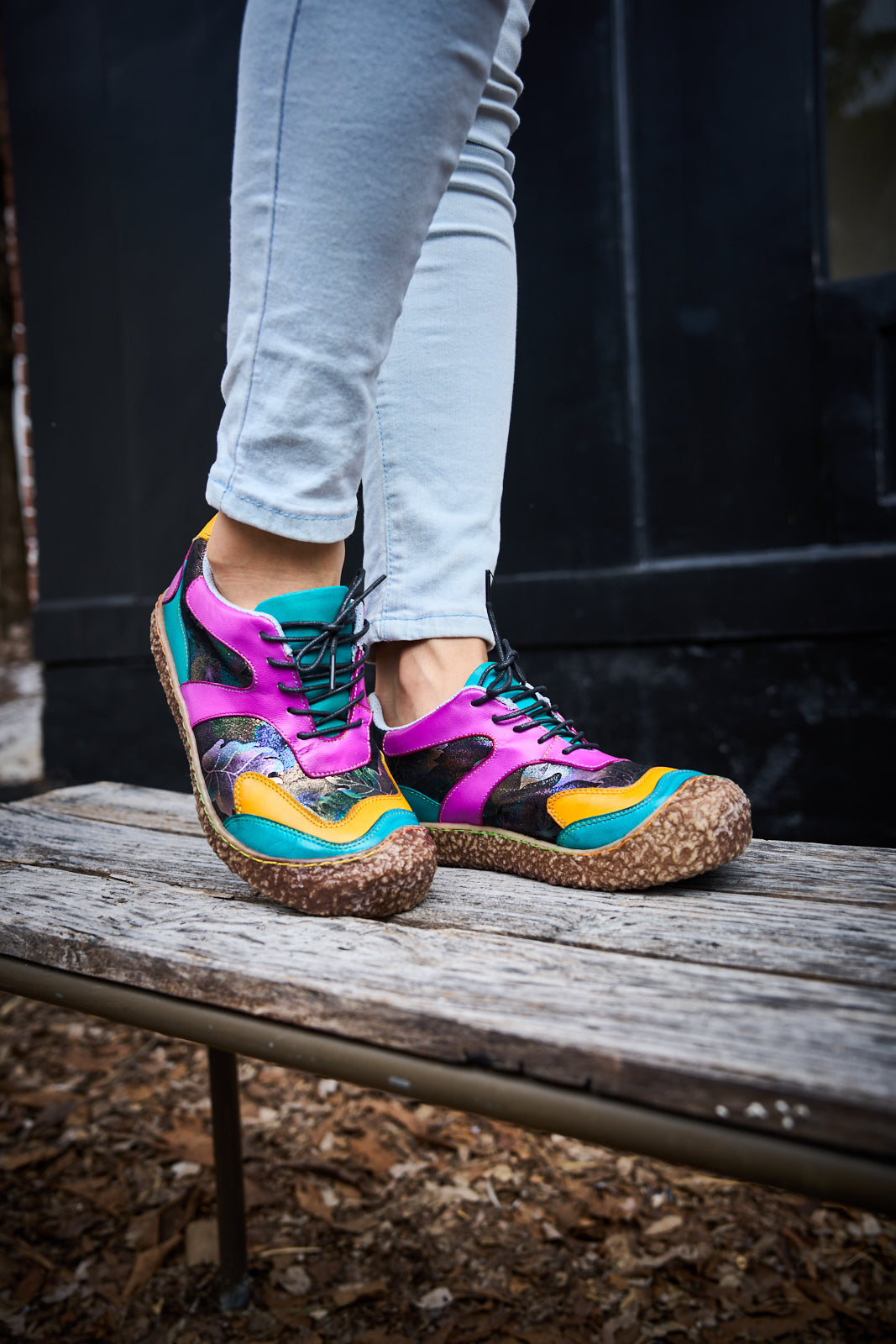 Vicconfy | Sashay My Way Leather Fashion Sneaker