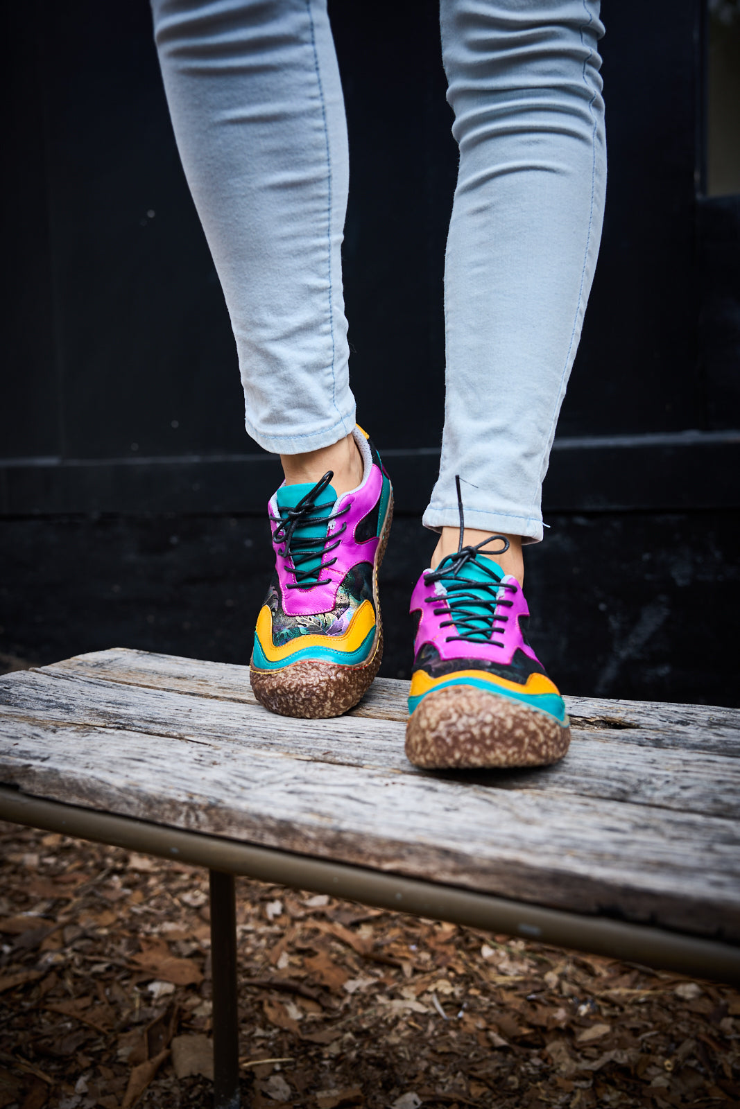 Vicconfy | Sashay My Way Leather Fashion Sneaker