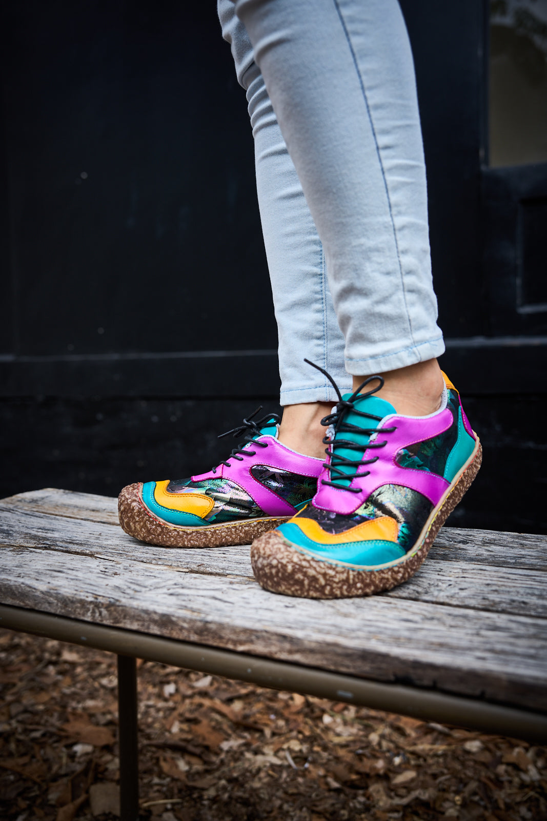 Vicconfy | Sashay My Way Leather Fashion Sneaker