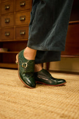 Vicconfy | Cheyenne Leather Monk Oxford