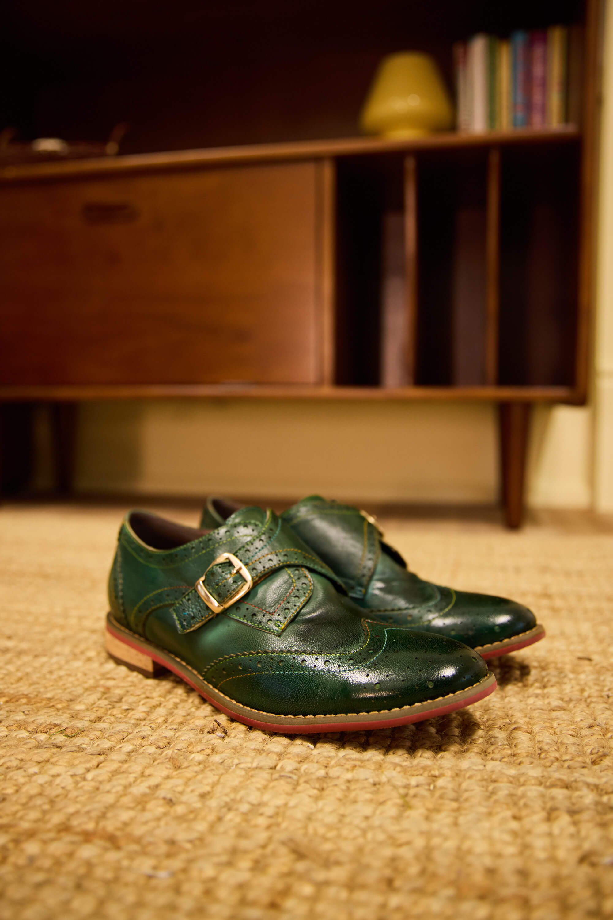 Vicconfy | Cheyenne Leather Monk Oxford