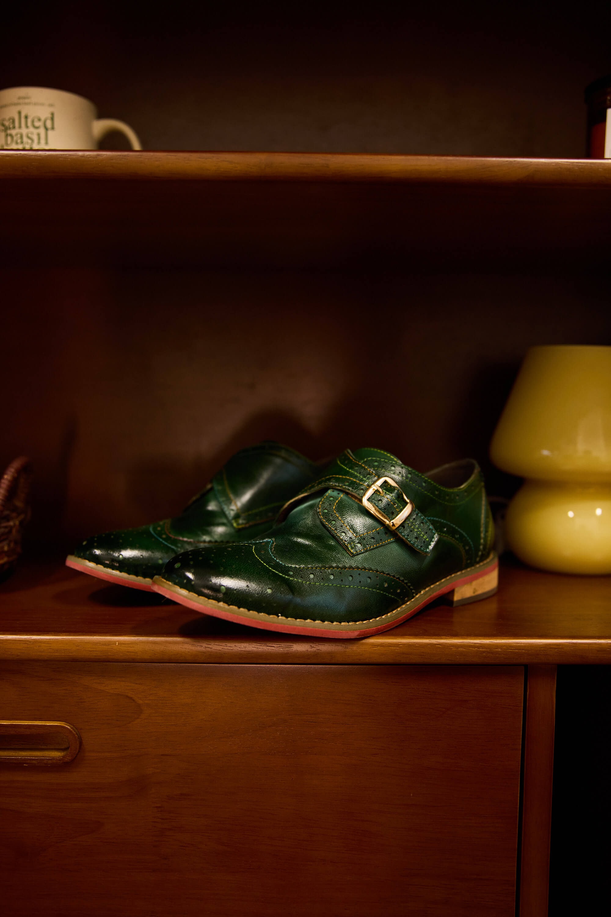 Vicconfy | Cheyenne Leather Monk Oxford