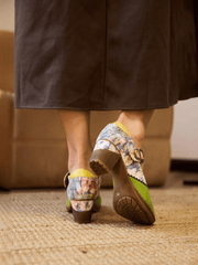 Vicconfy | Brunch In Menton Leather Pump