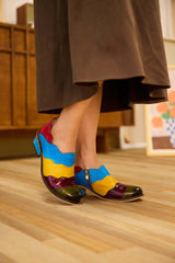 Vicconfy | Sweet Rainbow Leather Oxford