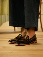 Vicconfy | Marguerite Leather Moccasin Oxford